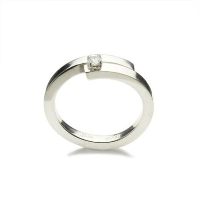 【ジャムホームメイド（JAMHOMEMADE）】JAMのホームメイド リング Ver,シャトンダイヤモンド /ペアリング