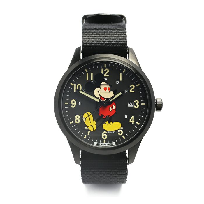 【ジャムホームメイド（JAMHOMEMADE）】シークレット ミッキー ウォッチ タイプ2 フルカラー / 腕時計