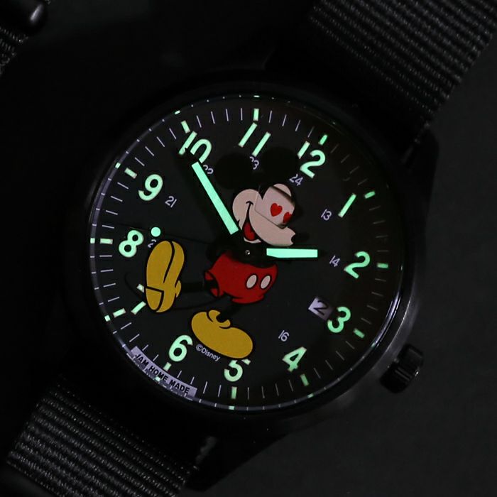 【ジャムホームメイド（JAMHOMEMADE）】シークレット ミッキー ウォッチ タイプ2 フルカラー / 腕時計