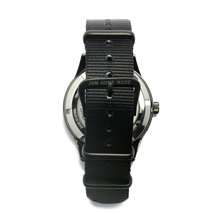 【ジャムホームメイド（JAMHOMEMADE）】シークレット ミッキー ウォッチ タイプ2 モノクロ レディース/ 腕時計