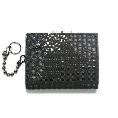 印傳 - 印伝屋 誕生石 二つ折り財布・がま札財布 山梨 カモフラ柄 / ミディアムウォレットの写真