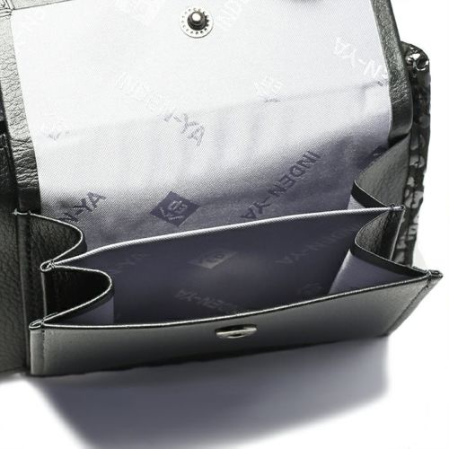 印傳 - 印伝屋 誕生石 二つ折り財布 レオパード柄 / ミディアムウォレット