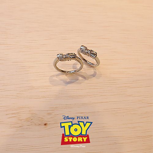 JWDTS015)トイ・ストーリー/TOYSTORYウッディ&バズシェイクハンドリング/指輪｜アクセサリー通販のジャムホームメイド｜JAM HOME  MADE