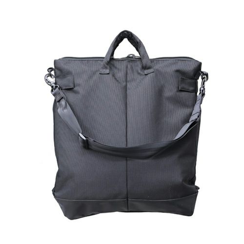 コーデュラエコ&エシカルレザーコンビヘルメットバッグショルダーバッグ/日本製