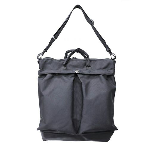 コーデュラエコ&エシカルレザーコンビヘルメットバッグショルダーバッグ/日本製