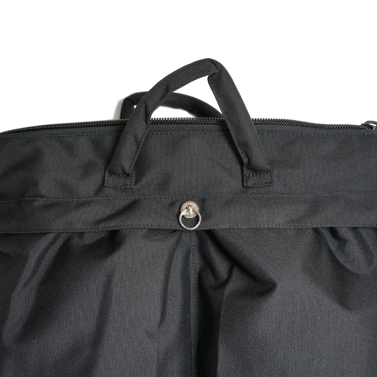 コーデュラエコ&エシカルレザーコンビヘルメットバッグショルダーバッグ/日本製