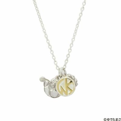 キン肉マンKINマークネックレス-シルバー×ゴールドの写真