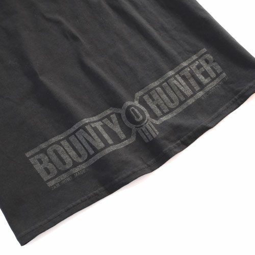 ×BOUNTYHUNTER（バウンティーハンター） ファンタジア ミッキー Tシャツ ブラック×ブラック