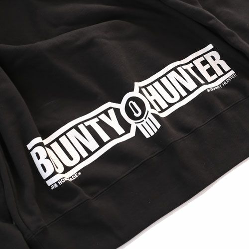 ×BOUNTYHUNTER（バウンティーハンター） ファンタジア ミッキー パーカー ブラック×ホワイト