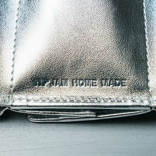 NF COMPACT WALLET/SILVER