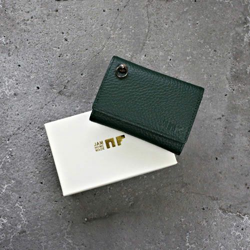 NF COMPACT WALLET/GREEN 【JAM限定カラー】
