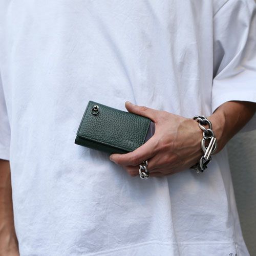 NF COMPACT WALLET/GREEN 【JAM限定カラー】