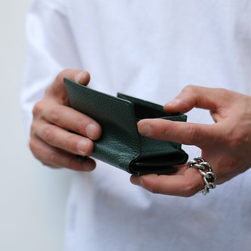NF COMPACT WALLET/GREEN 【JAM限定カラー】