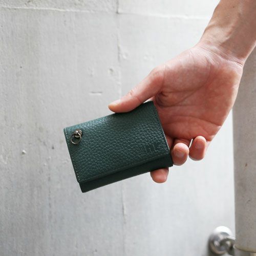 NF COMPACT WALLET/GREEN 【JAM限定カラー】