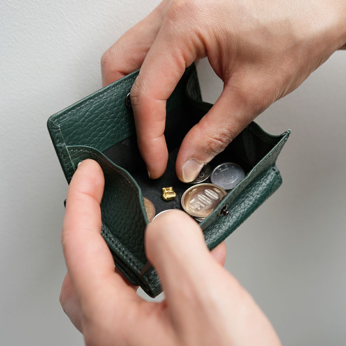 NF COMPACT WALLET/GREEN 【JAM限定カラー】