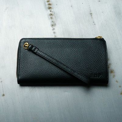NF LONG WALLET ラウンドファスナー長財布 / BLACKの写真