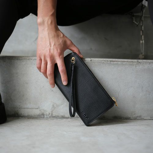 NF LONG WALLET/BLACK
