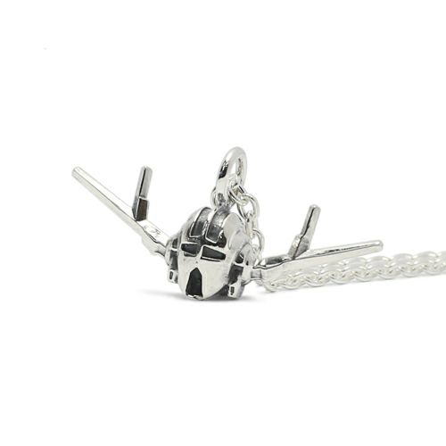 【ジャムホームメイド（JAMHOMEMADE）】機動戦士ガンダムラストシューティングネックレス-ガンダム&ジオング