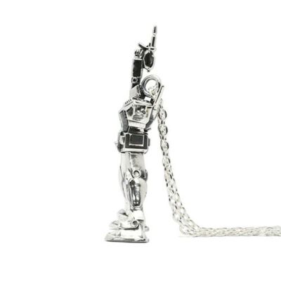 【ジャムホームメイド（JAMHOMEMADE）】機動戦士ガンダムラストシューティングネックレス-ガンダム&ジオング