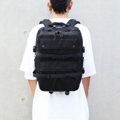 【ジャムホームメイド（JAMHOMEMADE）】スクエアアディションバックパック/日本製