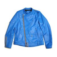 BAMBINO ダブルライダースジャケット S 青 BAMBINO ダブルライダースジャケット S 青 bambino ライダース
