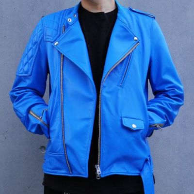 レザーライダースジャケット"MONSTAR" モッズターゲットの写真