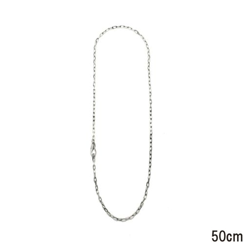 マガタマシンプルチェーンネックレス&ブレスレット-シルバー