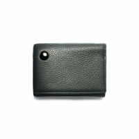 牛革 レザー REIWA コンパクト ミニ ウォレット スクリュー 三つ折り財布 / フラグメントケース
