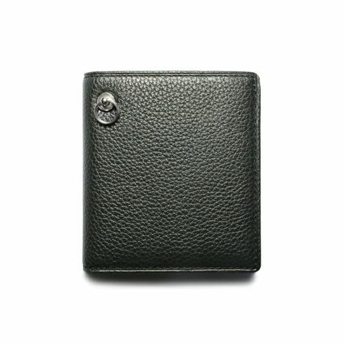 牛革 レザー REIWA コンパクト ミニ ウォレット アイレット 二つ折り財布 / フラグメントケースの写真