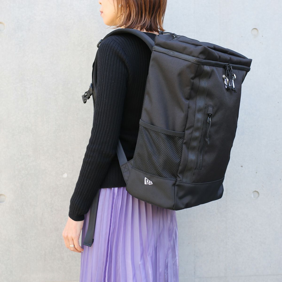JNEBG04BKL)NEWERA/ニューエラバースカラーボックスパック ミディアム 