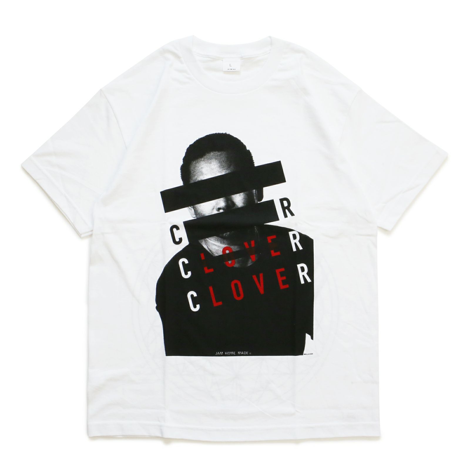 JNS1122W)メタトロンフラワー入りCLOVER Tシャツ ホワイト｜アクセサリー通販のジャムホームメイド｜JAM HOME MADE