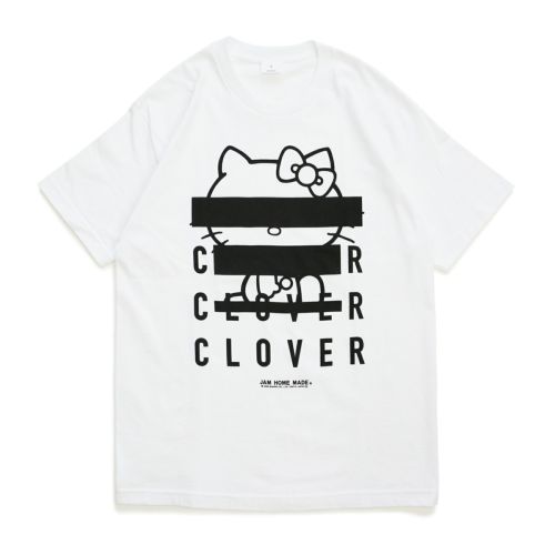ハローキティ CLOVER Tシャツ ホワイトの写真