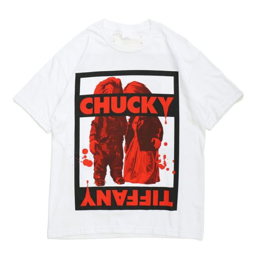 (JUVCH06)Bride of CHUCKY(チャッキー) Tシャツ ホワイト