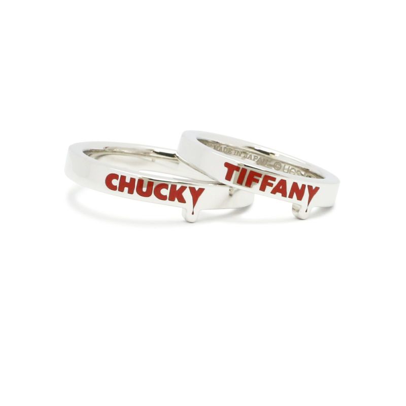 JUVCH02)Bride of CHUCKY & TIFFANY(チャッキー & ティファニー) シルバー  ペアリング/単品｜アクセサリー通販のジャムホームメイド｜JAM HOME MADE