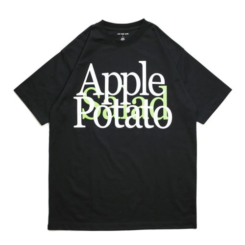 アップル Tシャツ / ブラックの写真