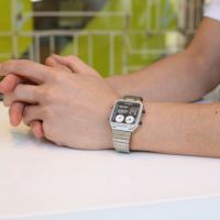 CITIZEN アナデジ C401 チタン 日本製 ブレスレット ライト