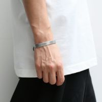 JEX005MS)EXITメタルバングル XS(10mm）-バイブレーション