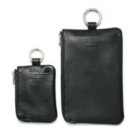 レザーポーチ A4書類ケース 文具入れ グリーンCHA521030F