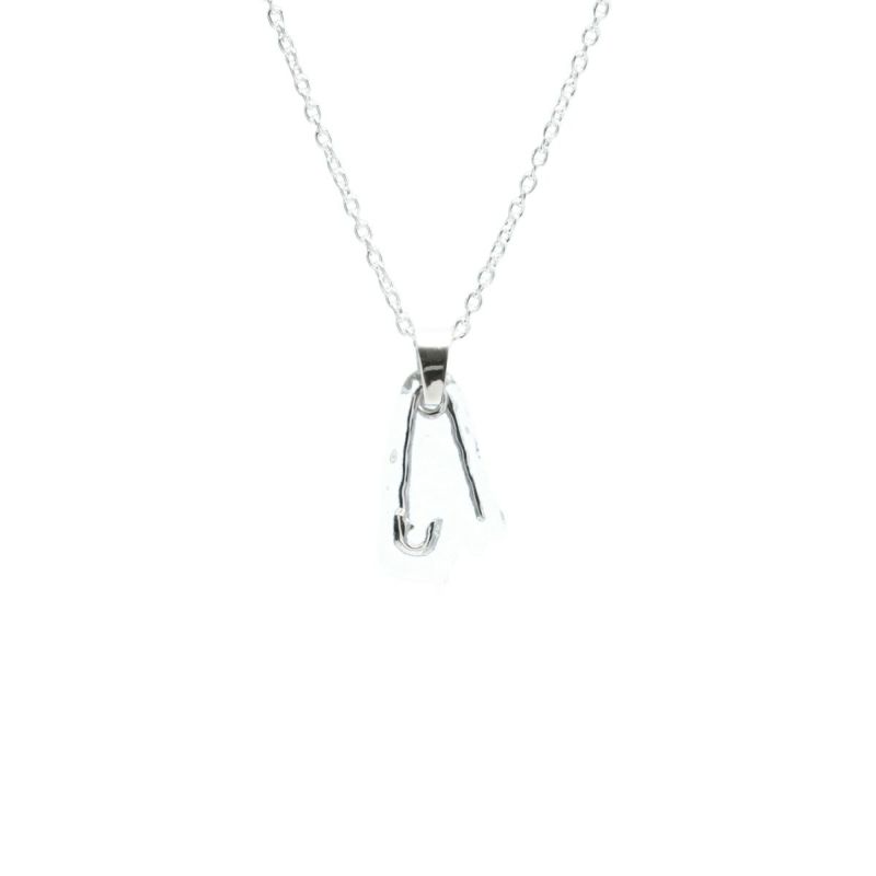 JNS1194)0℃ by JAM HOME MADE 安全ピン ネックレス シルバー S