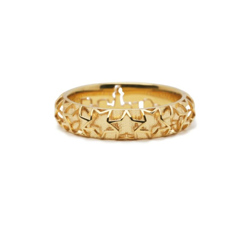 【みり】極美品♡ジャーナルスタンダードレサージュ　金ボタンノーカラー RING ENHANCER(2JR0547)K10 リング｜スタージュエリー公式