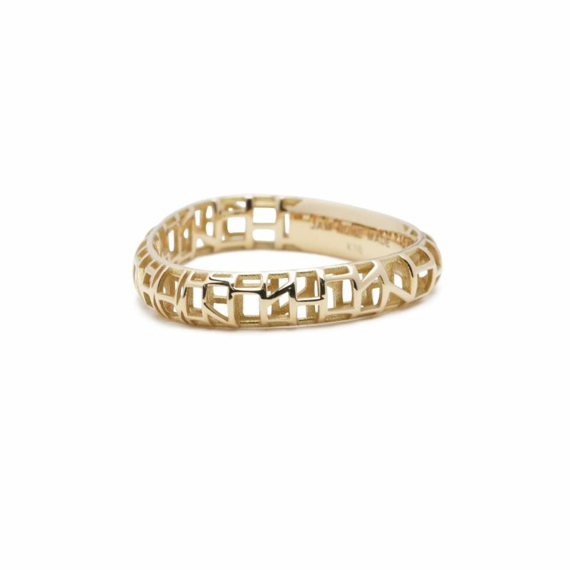 Full Moon ◇K24 Pure Gold +Silver Ring◇純金+銀◇満月の指輪
