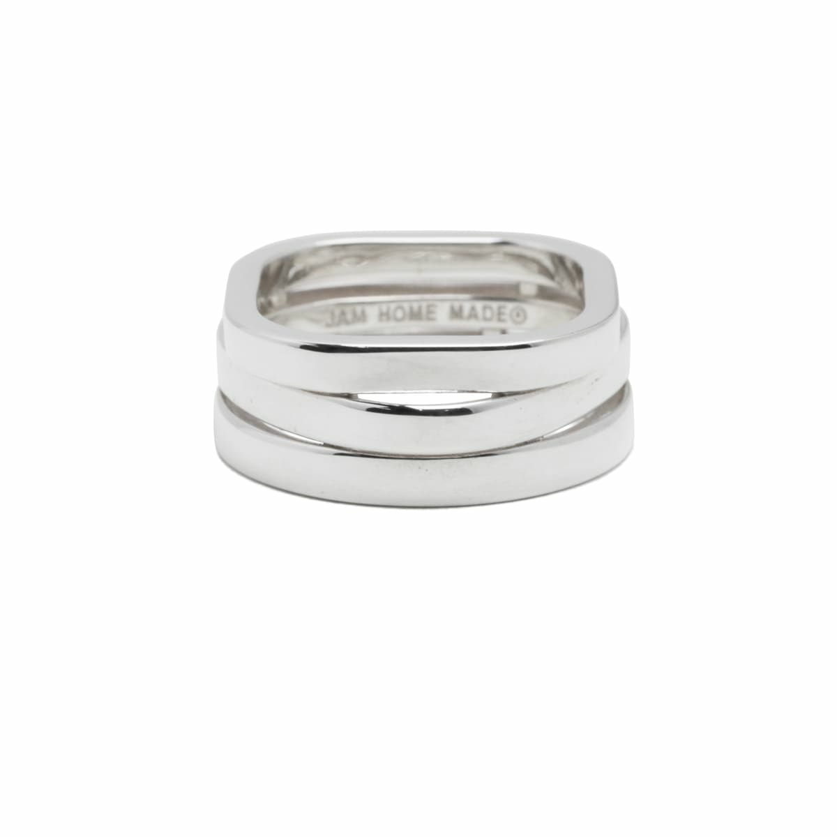 JNS1246)034 三連リング/指輪 L - シルバー｜アクセサリー通販のジャム