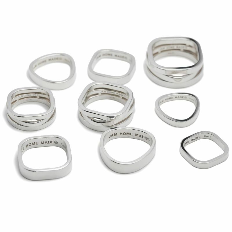 美品★JAM HOMME MADE ジャムホームメイド034 三連リング 美品☆JAM HOMME MADE ジャムホームメイド034 三連リング - メルカリ