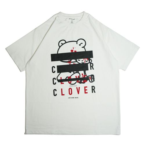 ×GLOOMY（グルーミー） CLOVER Tシャツ ホワイトの写真