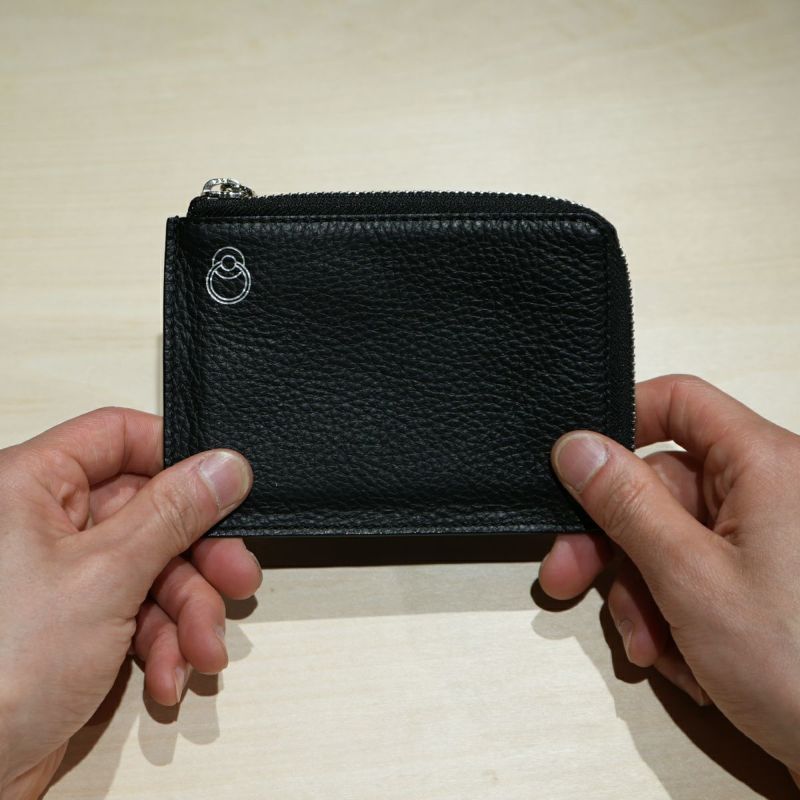 JNS1221)4NK trick mini ジップマルチウォレット キャッシュレス