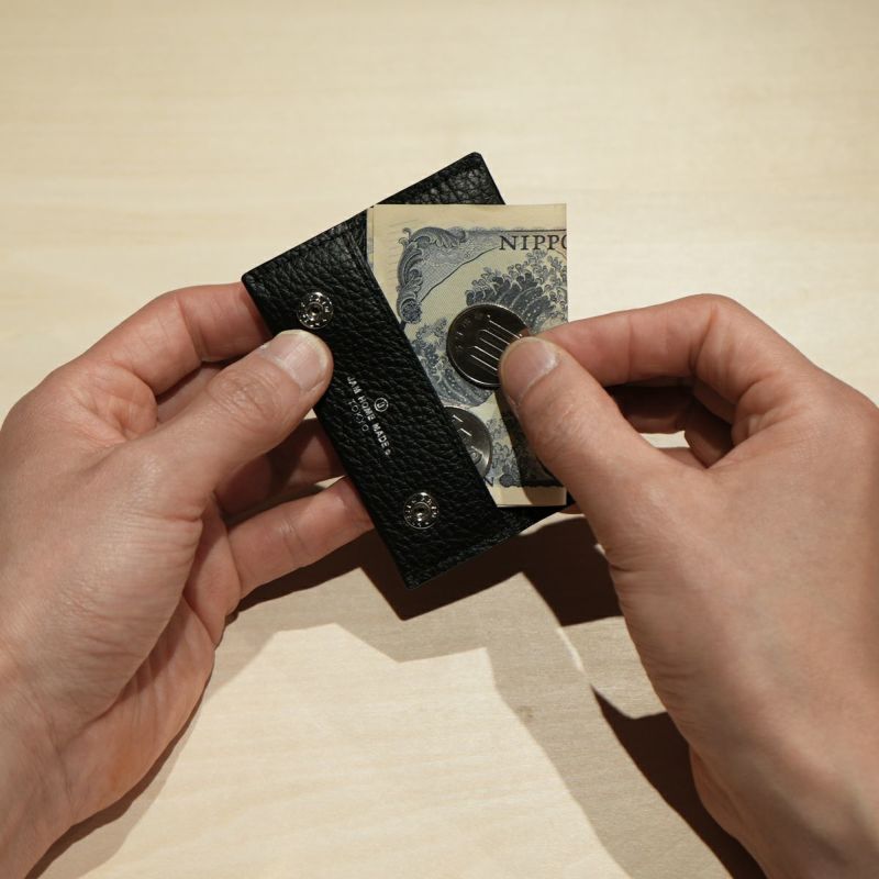 JNS1228)4NK trick mini キーウォレット キャッシュレス対応のお