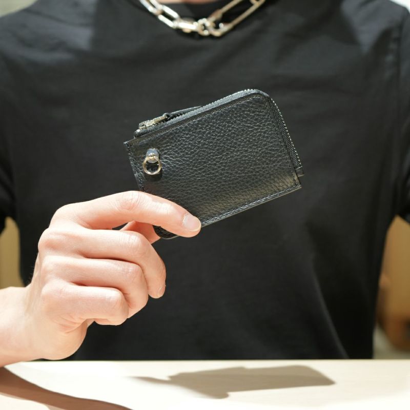JNS1232)4NK trick mini ジップコインウォレット キャッシュレス