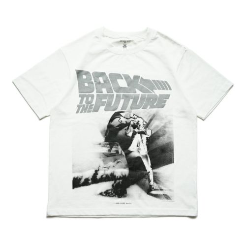 Back to the Future（バック・トゥ・ザ・フューチャー） トリロジーTシャツ ホワイトの写真