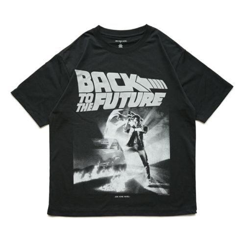 Back to the Future（バック・トゥ・ザ・フューチャー） トリロジーTシャツ ブラックの写真