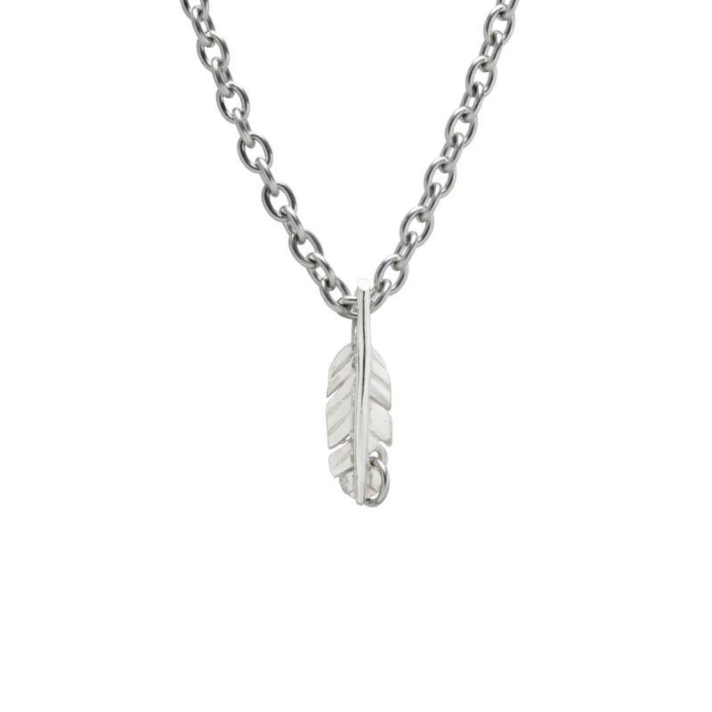 新品JAM  MADE B77リーフェザー ネックレス 3葉メンズ桐箱付 新品JAM HOME MADE B77リーフェザー ネックレス 3葉メンズ桐箱付